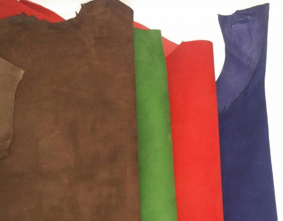 CUERO DE CABRA GAMUZADO para capelladas y forrerías de calzados